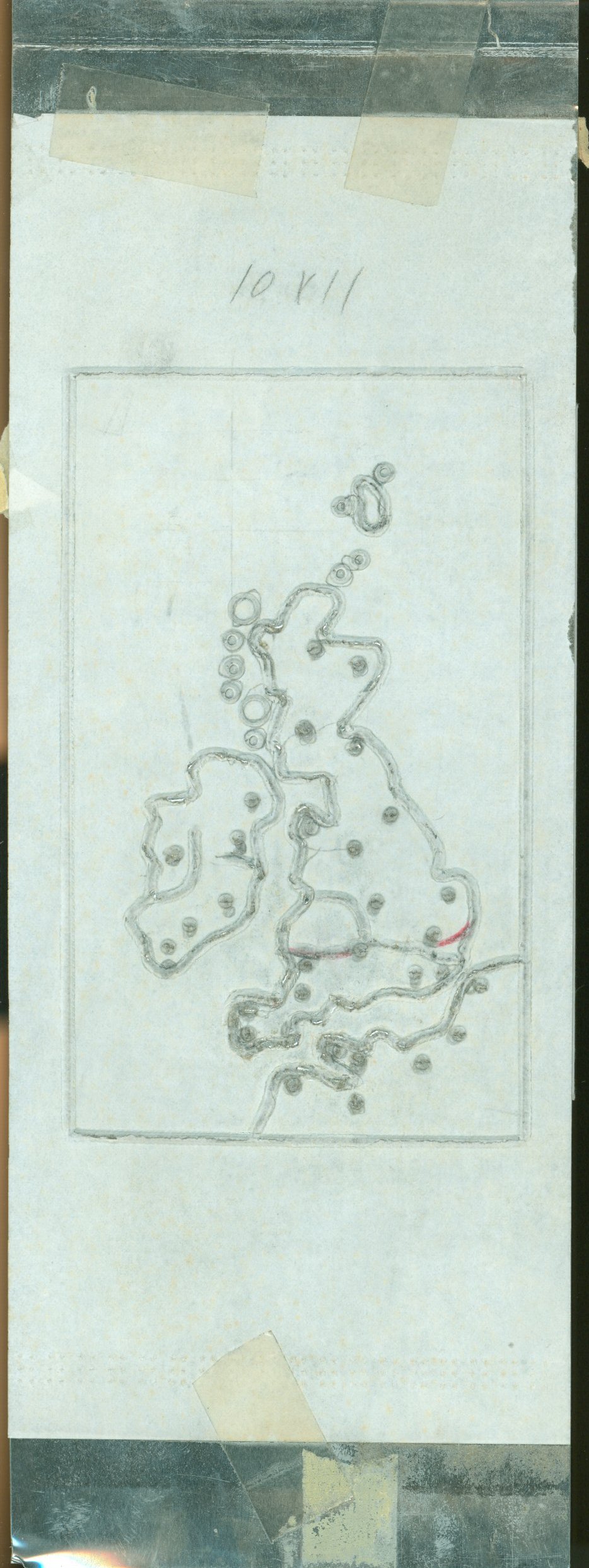 Embossing plate of British Isles-1