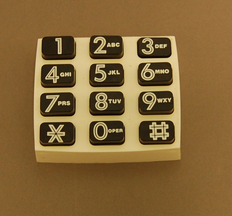 Big button telephone keypad adapter-1